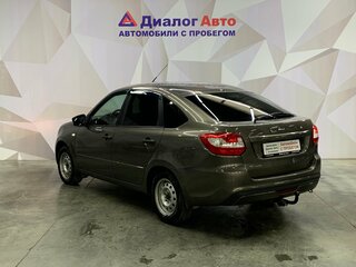 2019 Lada (ВАЗ) Granta I Рестайлинг, коричневый, 560000 рублей, вид 4
