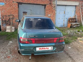 1999 Lada (ВАЗ) 2110, зелёный, 140000 рублей, вид 1