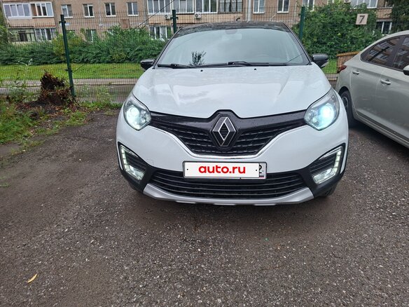 2019 Renault Kaptur I, белый, 2020000 рублей