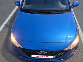 2020 Hyundai Solaris II, синий, 1700000 рублей, вид 2