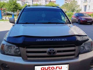 2004 Toyota Highlander I (XU20) Рестайлинг, золотистый, 1250000 рублей, вид 1