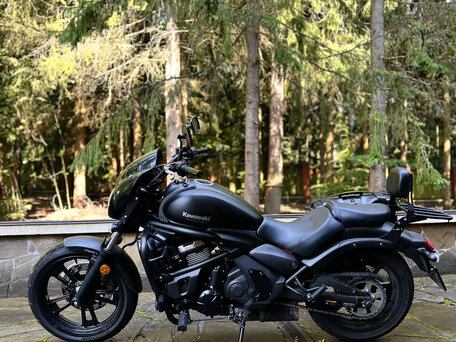 2021 Kawasaki EN650 Vulcan S, чёрный, 700000 рублей, вид 2