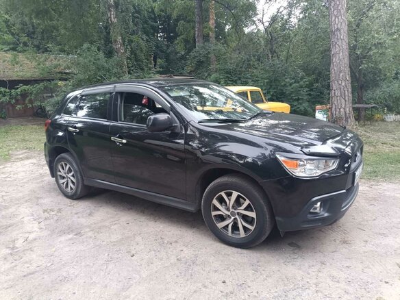 2012 Mitsubishi ASX I, чёрный - вид 5