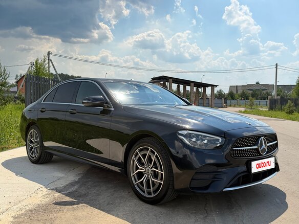 2022 Mercedes-Benz E-Класс 200 V (W213, S213, C238) Рестайлинг, чёрный - вид 1