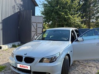 2004 BMW 5 серии 520i V (E60/E61), белый, 1050000 рублей, вид 3