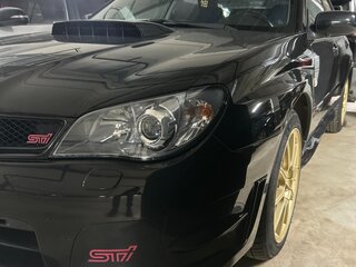 2006 Subaru Impreza WRX STi II Рестайлинг 2, чёрный, 2800000 рублей, вид 2
