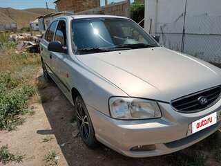 2009 Hyundai Accent ТагАЗ II, серебристый, 425000 рублей, вид 2