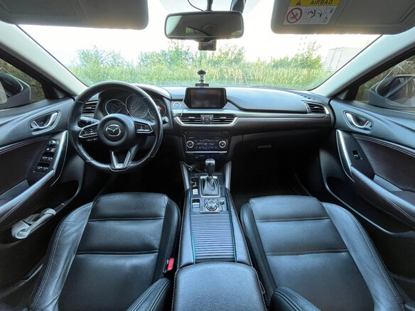 2017 Mazda 6 III (GJ) Рестайлинг, серый, 2070000 рублей - вид 9