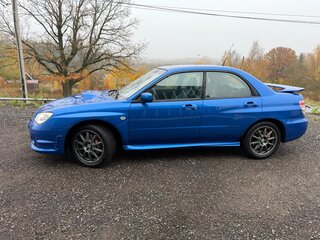 2007 Subaru Impreza WRX II Рестайлинг 2, синий, 1500000 рублей, вид 3
