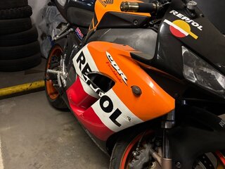 2004 Honda CBR 1000 RR/RA Fireblade, оранжевый, 435000 рублей, вид 4
