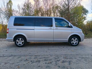 2007 Volkswagen Caravelle LWB Long T5, серебристый, 1300000 рублей, вид 4