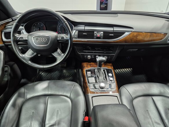 2014 Audi A6 IV (C7), чёрный, 1955000 рублей - вид 10