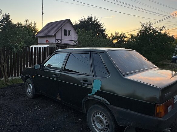 2003 Lada (ВАЗ) 21099, зелёный - вид 4