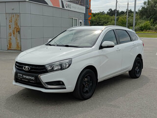 2018 Lada (ВАЗ) Vesta SW I, белый, 619000 рублей, вид 1