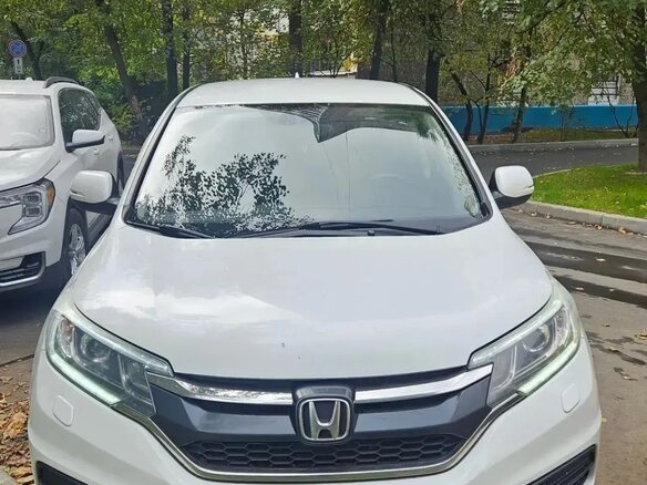 2015 Honda CR-V IV Рестайлинг, белый, 1950000 рублей