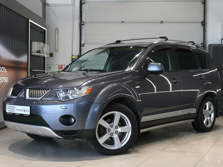 2007 Mitsubishi Outlander II, серый, 1045000 рублей, вид 3