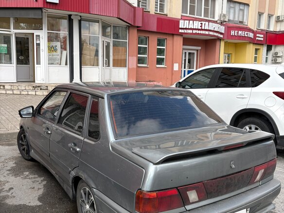 2008 Lada (ВАЗ) 2115, серый, 130000 рублей - вид 3