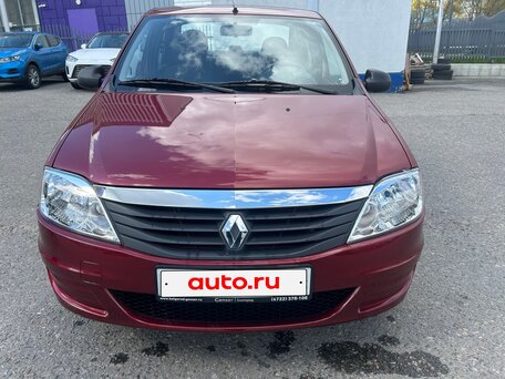 2012 Renault Logan I Рестайлинг, красный, 840000 рублей, вид 1