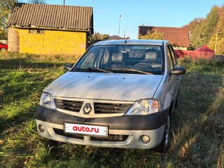 2006 Renault Logan I, серый, 340000 рублей, вид 1