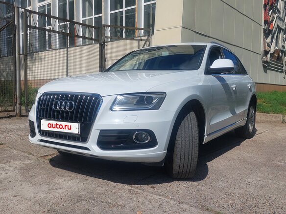 2014 Audi Q5 I (8R) Рестайлинг, белый, 2200000 рублей - вид 1