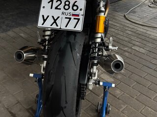 2022 Triumph Thruxton, голубой, 2000000 рублей, вид 5