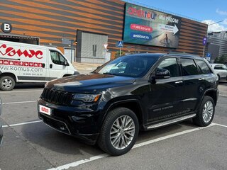 2017 Jeep Grand Cherokee IV (WK2) Рестайлинг, чёрный, 3550000 рублей, вид 4