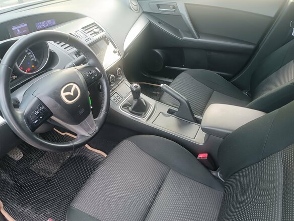 2012 Mazda 3 II (BL) Рестайлинг, белый, 750000 рублей - вид 9