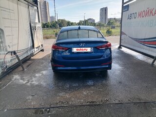 2016 Hyundai Elantra VI (AD), синий, 980000 рублей, вид 5