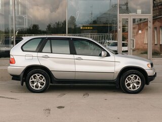 2003 BMW X5 3.0d I (E53), серебристый, 935000 рублей, вид 4