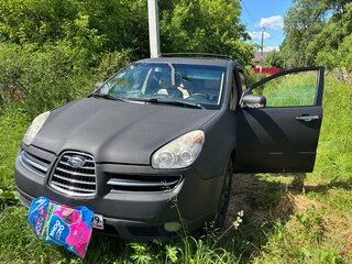 2005 Subaru Tribeca I, чёрный, 670000 рублей, вид 1
