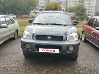 2004 Hyundai Santa Fe I, чёрный, 530000 рублей, вид 2
