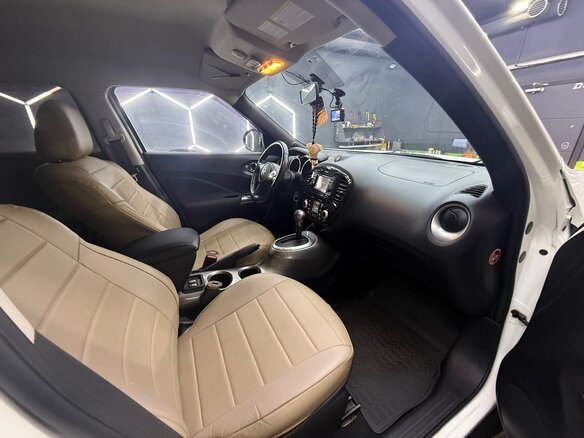 2012 Nissan Juke I, белый - вид 8