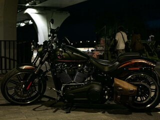 2020 Harley-Davidson Breakout, зелёный, 2000000 рублей, вид 3