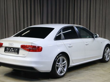 2014 Audi A4 IV (B8) Рестайлинг, белый, 1349000 рублей, вид 2