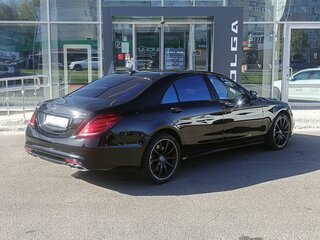 2014 Mercedes-Benz S-Класс AMG 63 AMG Long III (W222, C217), чёрный, 4300000 рублей, вид 5