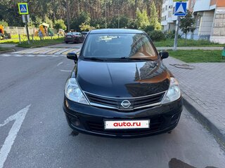 2011 Nissan Tiida I Рестайлинг, чёрный, 585000 рублей, вид 1