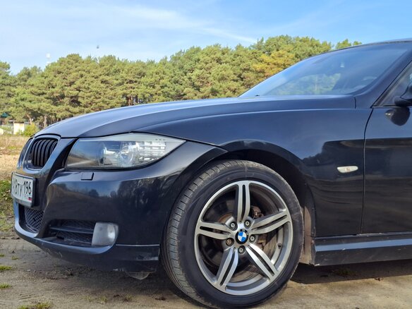 2008 BMW 3 серии 320i V (E90/E91/E92/E93) Рестайлинг, чёрный - вид 7
