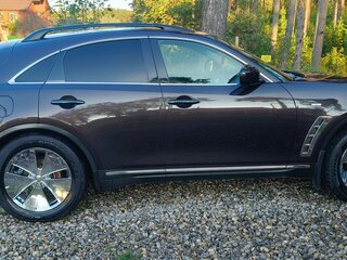 2009 Infiniti FX35 II (S51), коричневый, 1350000 рублей, вид 3