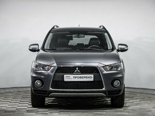 2012 Mitsubishi Outlander II Рестайлинг, серый, 1067000 рублей, вид 2