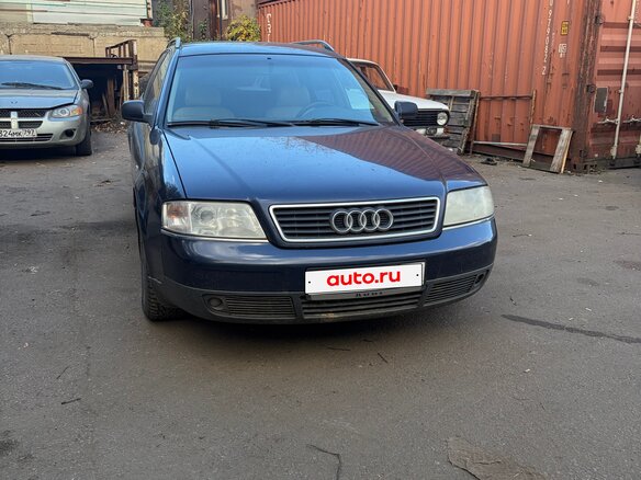 1998 Audi A6 II (C5), синий, 165000 рублей