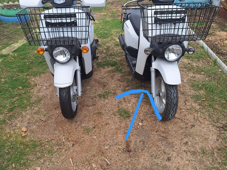 2017 Honda Benly, белый, 230000 рублей, вид 1