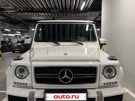 2016 Mercedes-Benz G-Класс AMG 63 AMG I (W463) Рестайлинг 3, белый, 9200000 рублей, вид 2