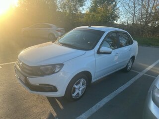 2019 Lada (ВАЗ) Granta I Рестайлинг, белый, 684000 рублей, вид 3