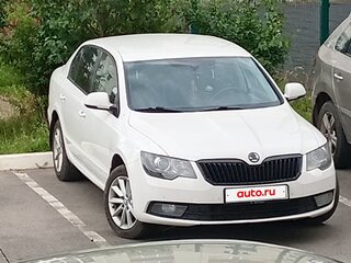 2014 Skoda Superb DSG II Рестайлинг, белый, 890000 рублей, вид 1
