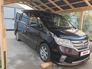 2013 Nissan Serena IV (C26), фиолетовый, 1350000 рублей, вид 4