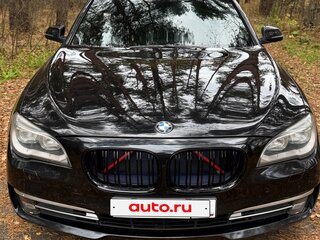 2009 BMW 7 серии 740d xDrive V (F01/F02/F04), чёрный, 1750000 рублей, вид 1