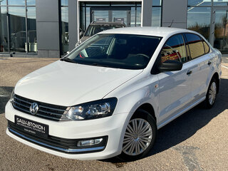 2019 Volkswagen Polo V Рестайлинг, белый, 1360000 рублей, вид 1
