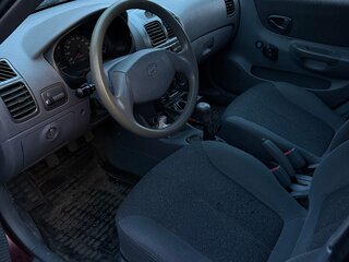 2010 Hyundai Accent ТагАЗ II, красный, 330000 рублей, вид 5