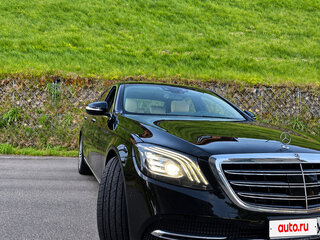 2017 Mercedes-Benz S-Класс 400 d Long VI (W222, C217) Рестайлинг, чёрный, 4999999 рублей, вид 1