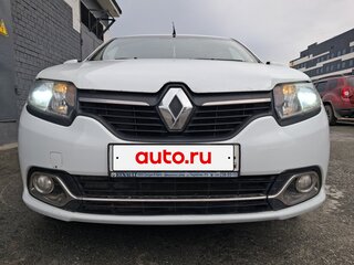 2014 Renault Logan II, белый, 575000 рублей, вид 1